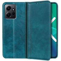 Θήκη για Xiaomi Redmi Note 12 4G, Wallet Litchi Leather, πράσινη