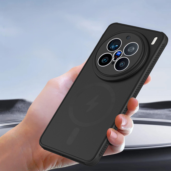 Θήκη για Vivo X200 Pro 5G, MagSafe, μαύρη