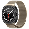 Μιλανέζικο βραχιόλι για Samsung Galaxy Watch Ultra 47mm (2025 / 2024), μπεζ