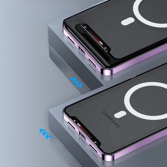 θήκη προστασίας κάμερας για το Samsung Galaxy Note 10+ Plus, CamShield MagSafe, διαφανής / βιολετί
