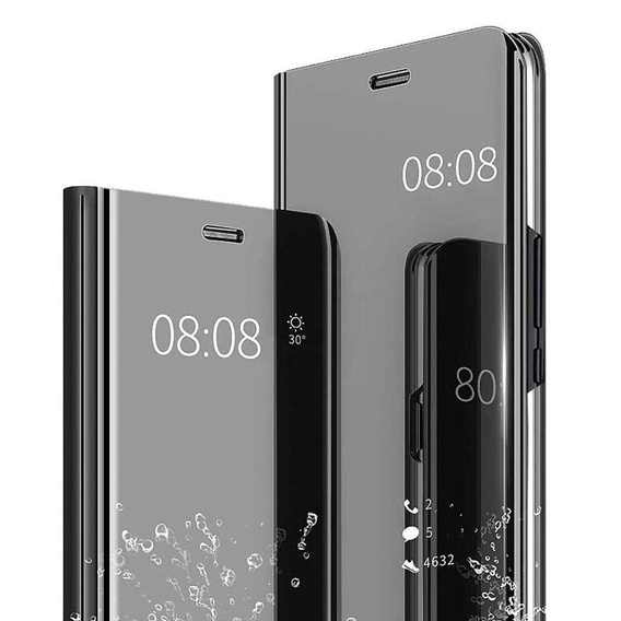 Θήκη για Samsung Galaxy A22 5G, Clear View, μαύρη