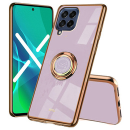 Θήκη για Samsung Galaxy M53 5G, Electro Ring, μωβ