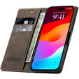 ERBORD Vintage θήκη πορτοφόλι με πτερύγιο για iPhone 17 Pro Max