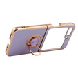 Θήκη για Samsung Galaxy Z Flip 5 5G, Electro Ring, μωβ